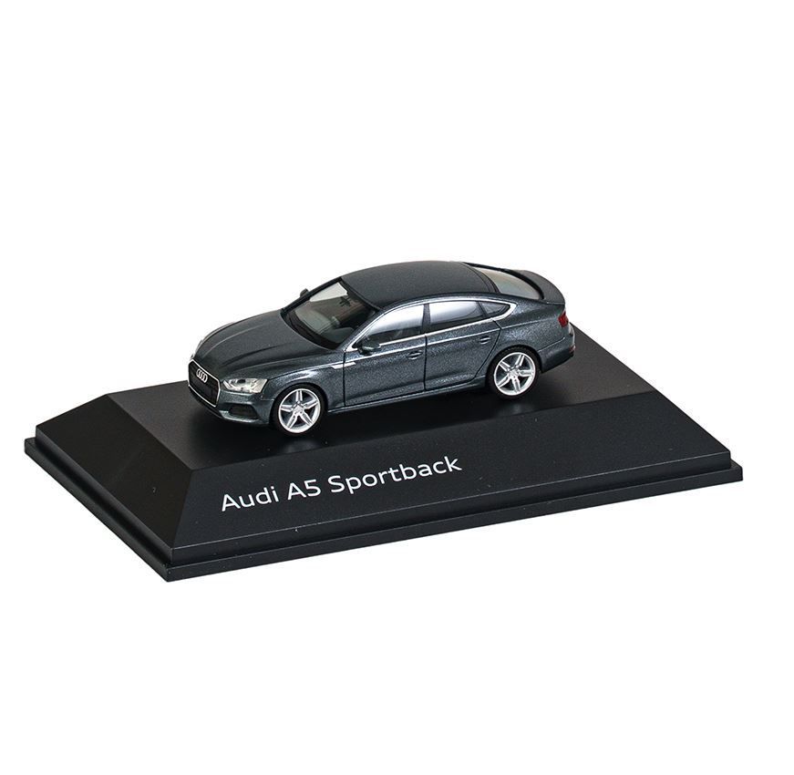Audi A5 Sportback, Model Araç, Monsoon Gri, 1:87 resmi