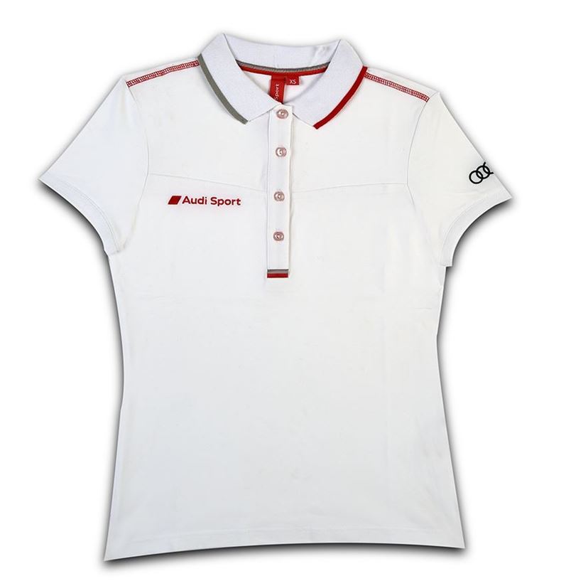 Resim Audi Sport Polo Yaka Bayan T-Shirt