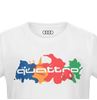 Resim Audi quattro T-shirt, Çocuk, Beyaz