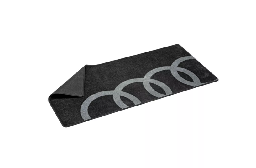 Resim Garaj Paspası - Audi Halkaları